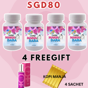 PAKEJ 4 BOTOL MANJADARA SGD80