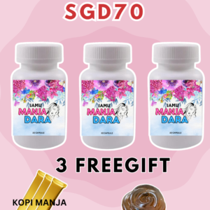 PAKEJ 3 BOTOL MANJADARA SGD70