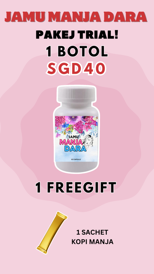 PAKEJ 1 BOTOL MANJADARA SGD40